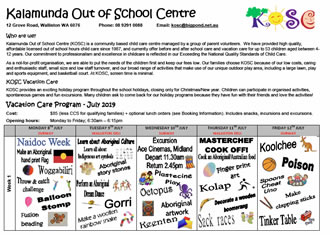 Kalamunda Out of School Care
