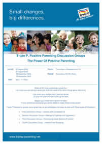 Triple P, Positive Parenting Discussion Groups The Power Of Positive Parenting