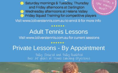 Tennis Coaching for Children age 3 – 16