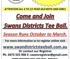 Swan Districts Tee Ball