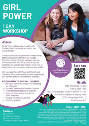 Girl Power – 1 Day Workshop