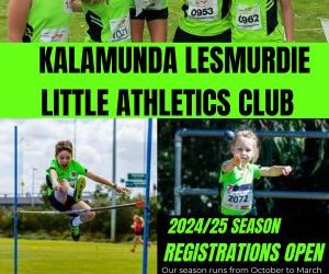 Kalamunda Lesmurdie – Little Athletics Club